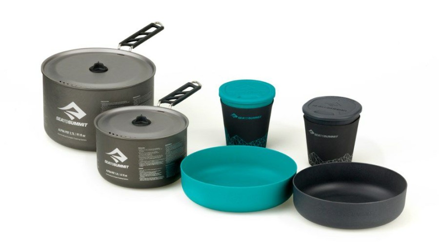 Camping And Hiking * | Sea To Summit Alpha Cookset 2.2 Aluminum