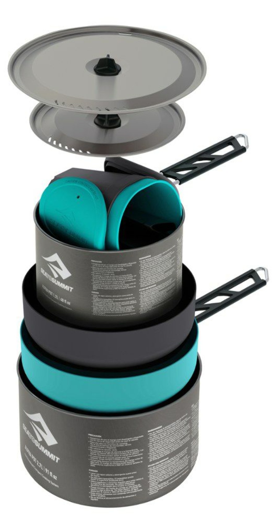 Camping And Hiking * | Sea To Summit Alpha Cookset 2.2 Aluminum