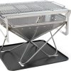 Camping And Hiking * | Snow Peak Takibi Fire & Grill Stainless Steel