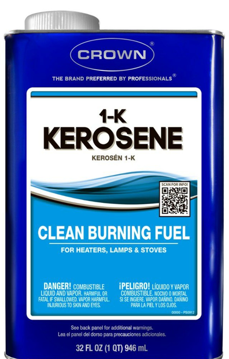 Camping And Hiking * | Crown Fuel Kerosene 1-K Camp Fuel 1 Qt. None