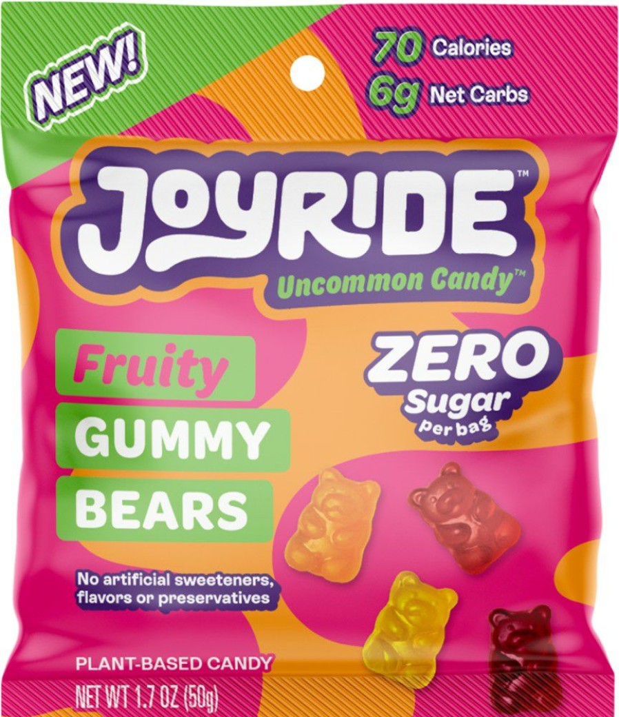 Camping And Hiking * | Joyride Low Sugar Gummy Bears 1.8 Oz. Assorted