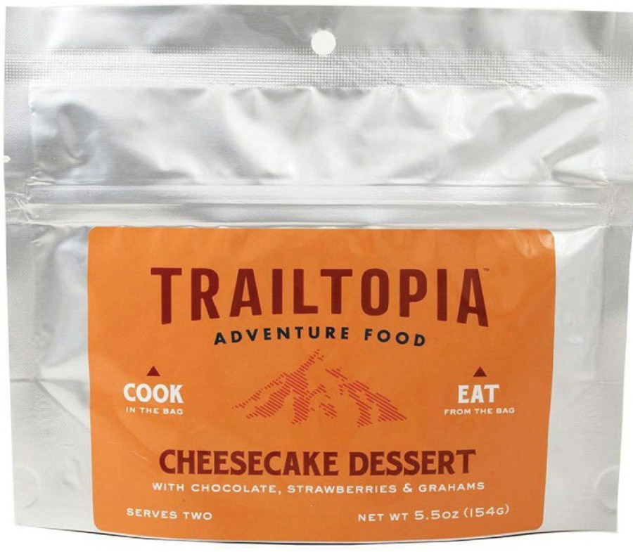 Camping And Hiking * | Trailtopia Cheesecake Dessert 2 Servings None