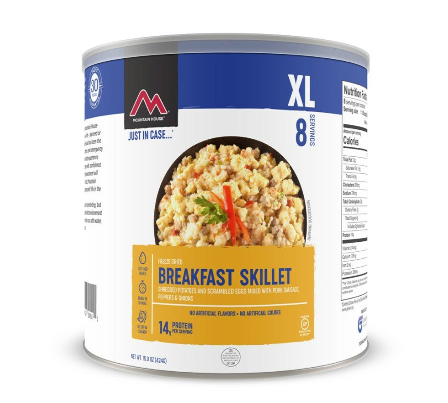 Camping And Hiking * | Mountain House Breakfast Skillet Xl 8 Servings None