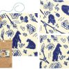 Camping And Hiking * | Bee'S Wrap Lunch Pack Bees And Bears Print None