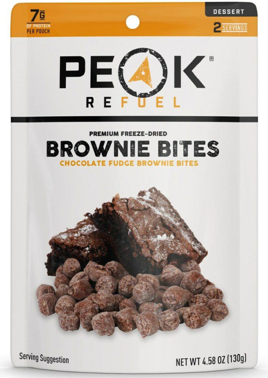 Camping And Hiking * | Peak Refuel Fudge Brownie Bites Chocolate Brownie