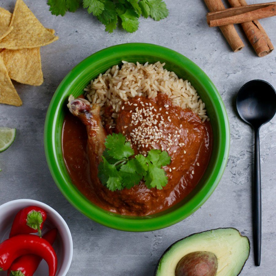 Camping And Hiking * | Heather'S Choice Chicken Mole With Rice 1 Serving None