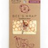 Camping And Hiking * | Bee'S Wrap Sandwich Wrap Honeycomb Print None