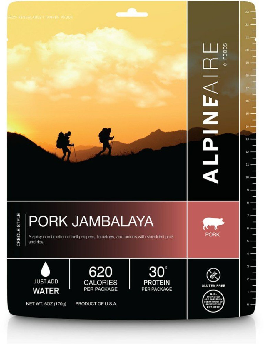 Camping And Hiking * | Alpineaire Foods Pork Jambalaya 1 Serving None