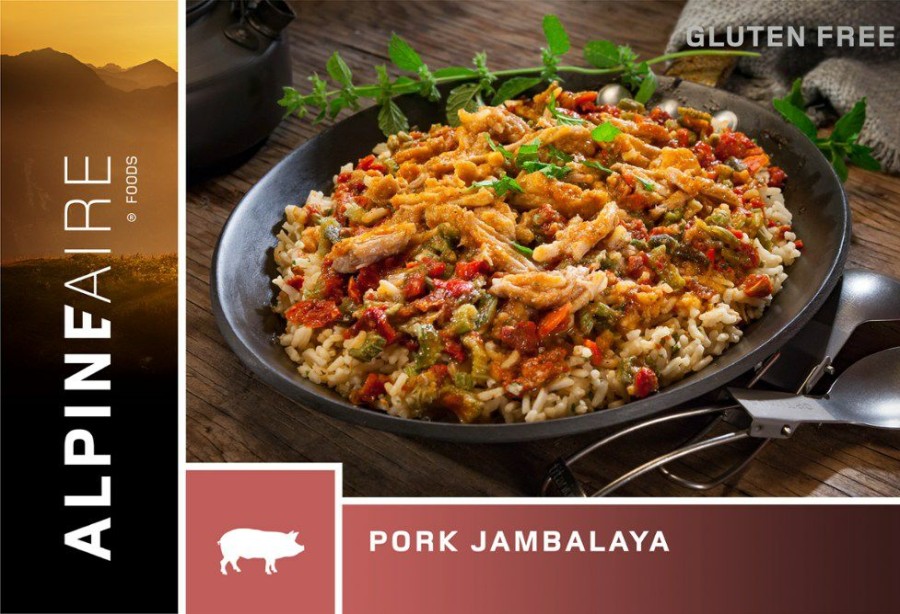 Camping And Hiking * | Alpineaire Foods Pork Jambalaya 1 Serving None