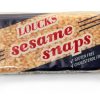 Camping And Hiking * | Loucks Sesame Seed Snaps None