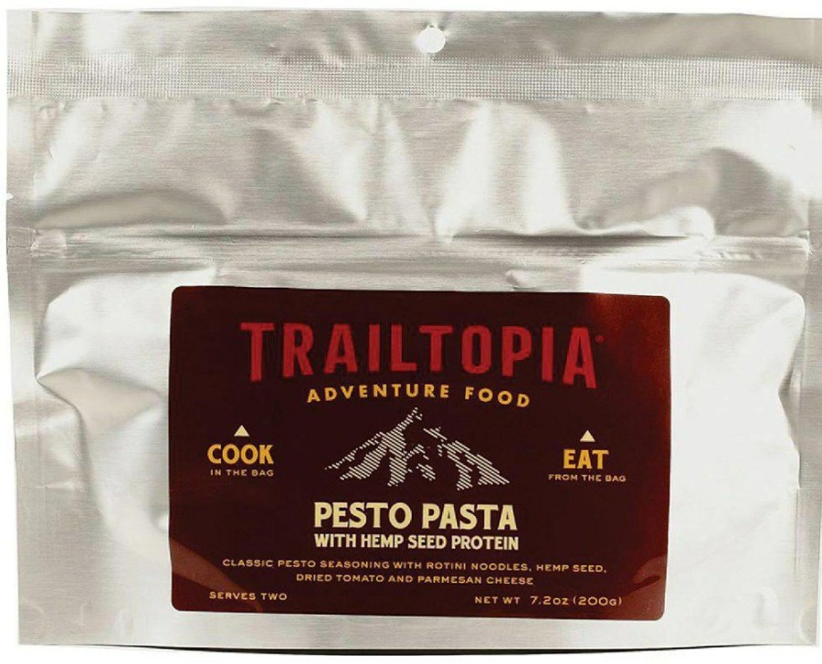 Camping And Hiking * | Trailtopia Pesto Pasta With Hemp Seed Protein 2 Servings None