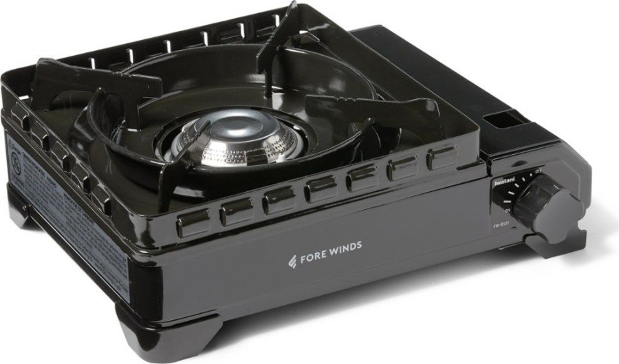 Camping And Hiking * | Fore Winds Rugged Camp Stove Black