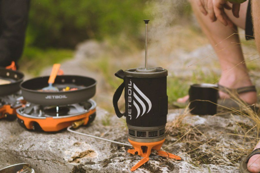 Camping And Hiking * | Jetboil Luna Satellite Burner Orange