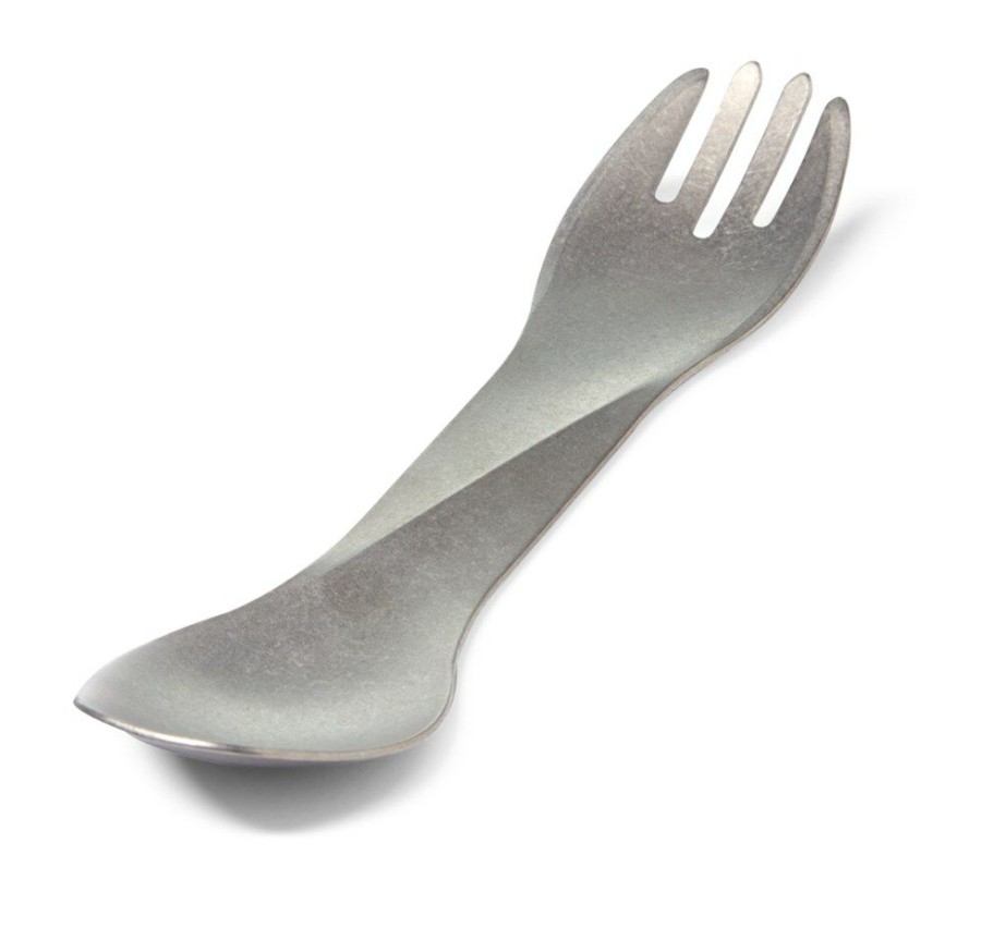 Camping And Hiking * | Humangear Gobites Ti-Uno Spork Titanium