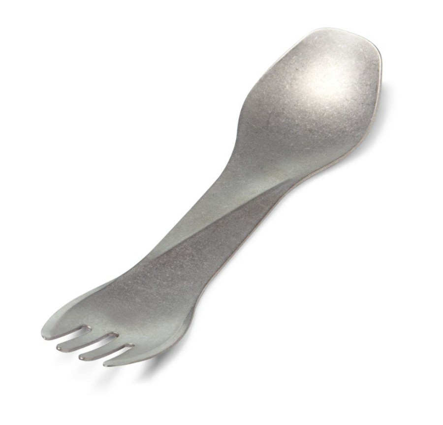 Camping And Hiking * | Humangear Gobites Ti-Uno Spork Titanium