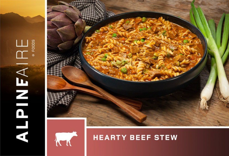 Camping And Hiking * | Alpineaire Foods Hearty Beef Stew 1 Serving None