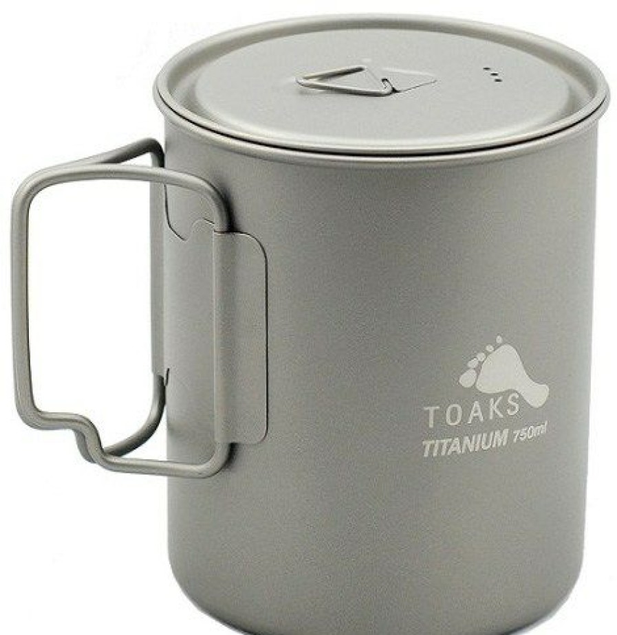 Camping And Hiking * | Toaks 750Ml Pot Titanium