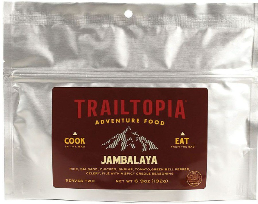 Camping And Hiking * | Trailtopia Jambalaya Dinner 2 Servings None