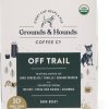 Camping And Hiking * | Grounds & Hounds Coffee Co. Off Trail Single-Serve Steeping Coffee Pouches Package Of 10 Dark Roast