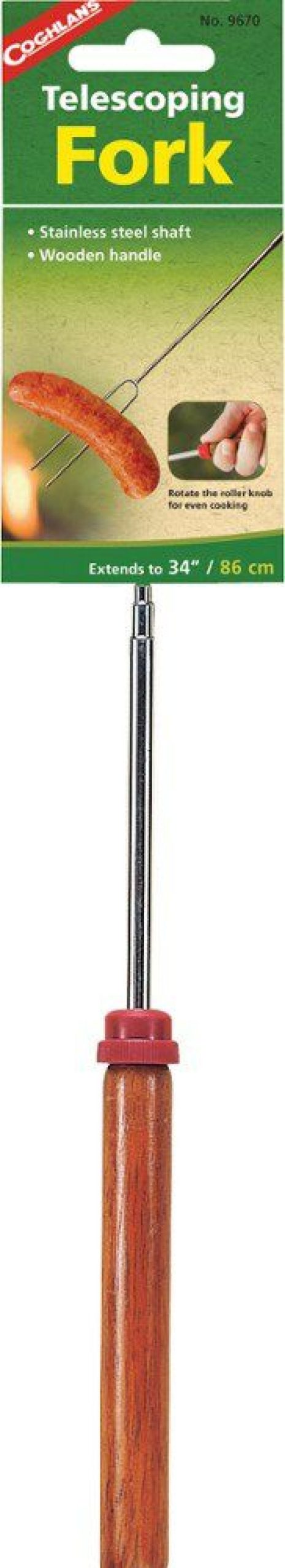 Camping And Hiking * | Coghlan'S Telescoping Fork Brown