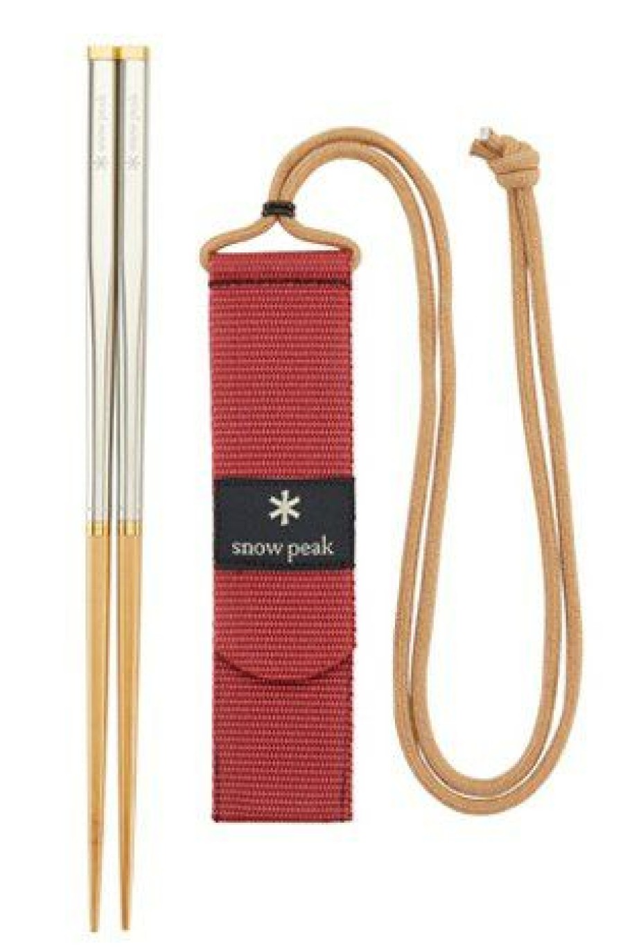 Camping And Hiking * | Snow Peak Wabuki Chopsticks Titanium