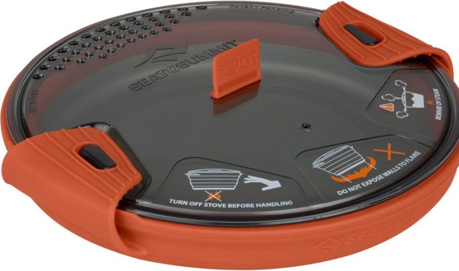 Camping And Hiking * | Sea To Summit X-Set 21 Cookset Rust Orange/Sand