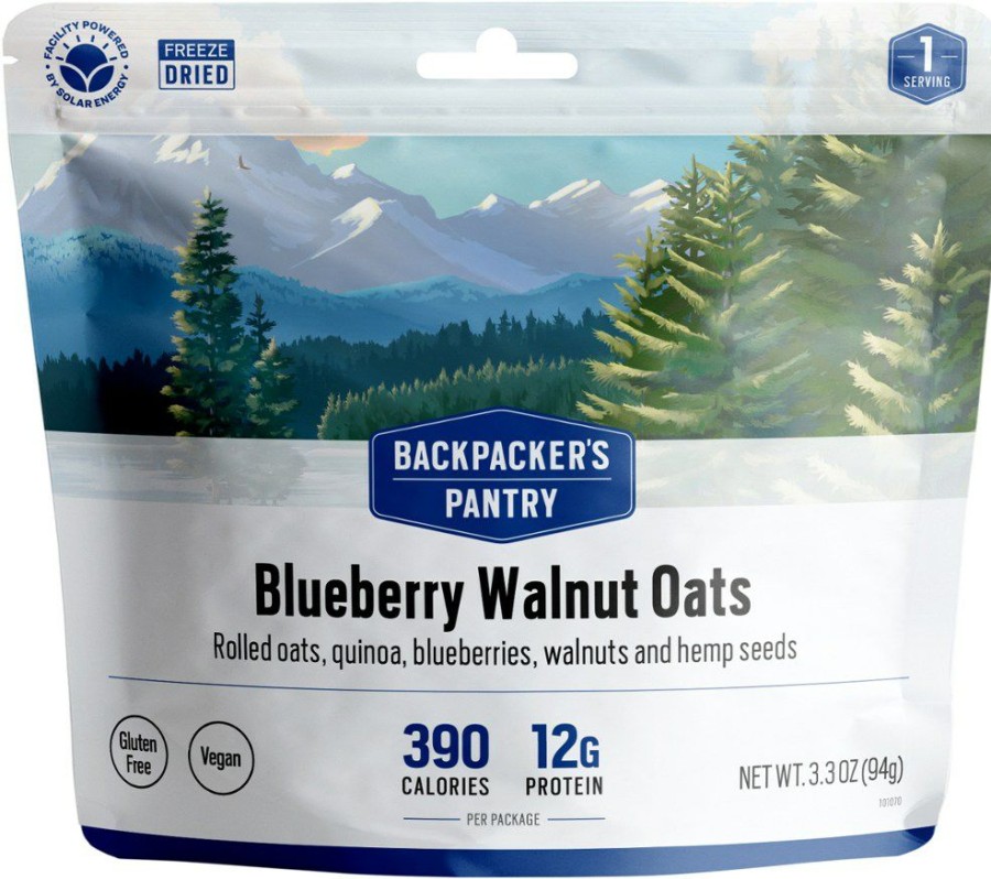 Camping And Hiking * | Backpacker'S Pantry Hot Blueberry, Walnut, Oats & Quinoa Cereal 1 Serving