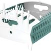 Camping And Hiking * | Fozzils Snapfold Dish Rack White/Blue