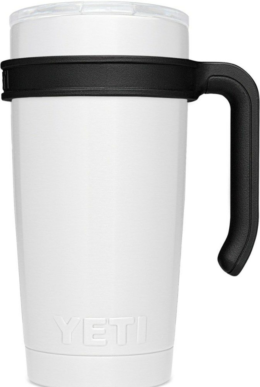 Camping And Hiking * | Yeti Rambler 20 Fl. Oz. Tumbler Handle Black