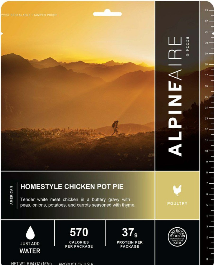 Camping And Hiking * | Alpineaire Foods Homestyle Chicken Pot Pie 1 Serving None