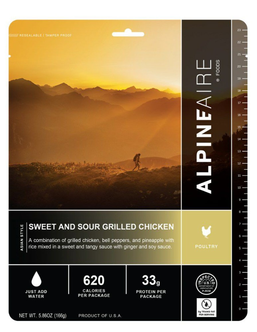 Camping And Hiking * | Alpineaire Foods Sweet & Sour Grilled Chicken 1 Serving None