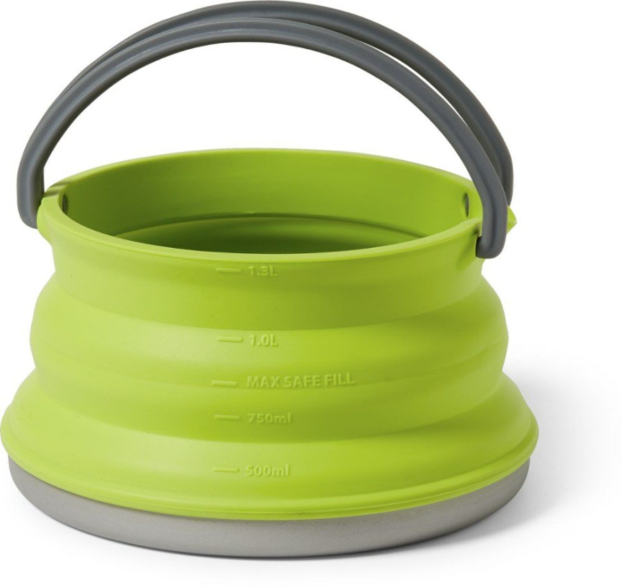 Camping And Hiking * | Sea To Summit X-Pot Kettle 1.3 Liters Lime