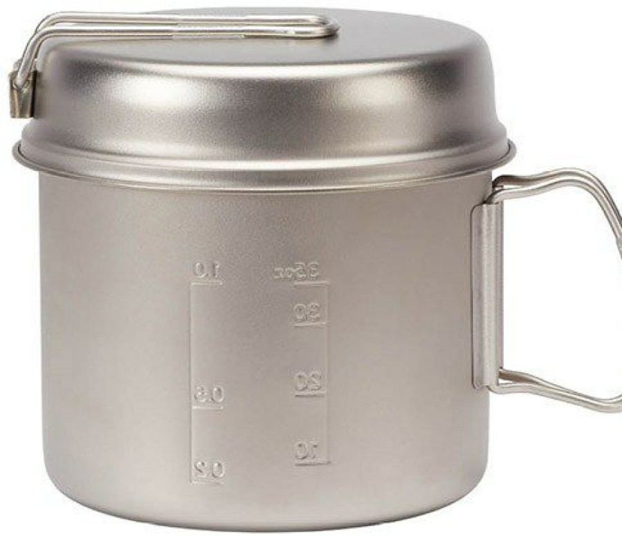 Camping And Hiking * | Snow Peak Trek 900 Titanium Cookset