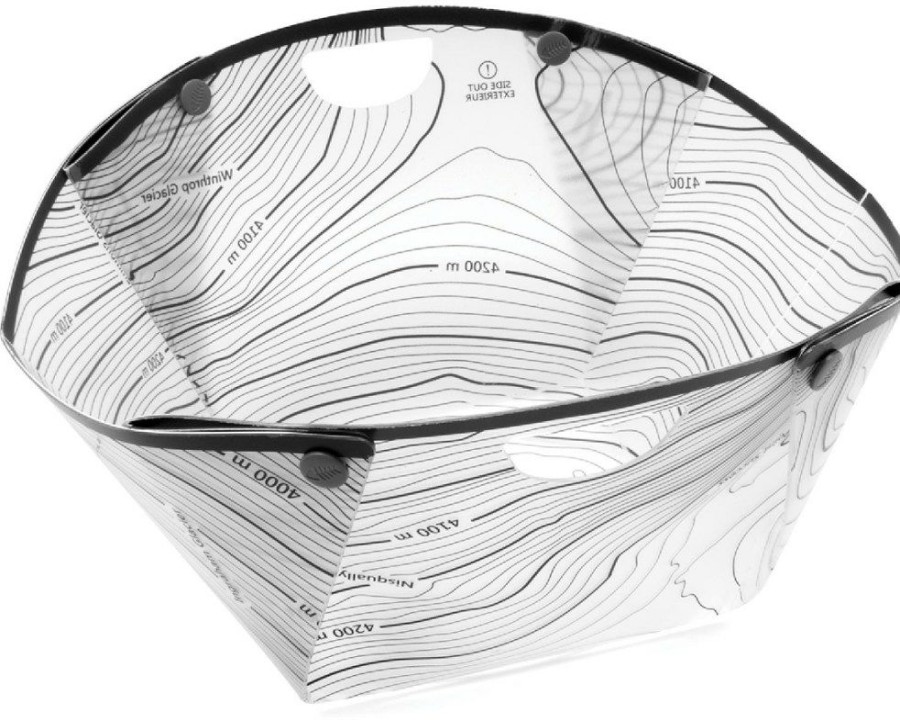 Camping And Hiking * | Fozzils Snapfold Bowl X-Large Mist