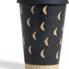 Camping And Hiking * | United By Blue Stoneware Travel Mug 12 Fl. Oz. Black