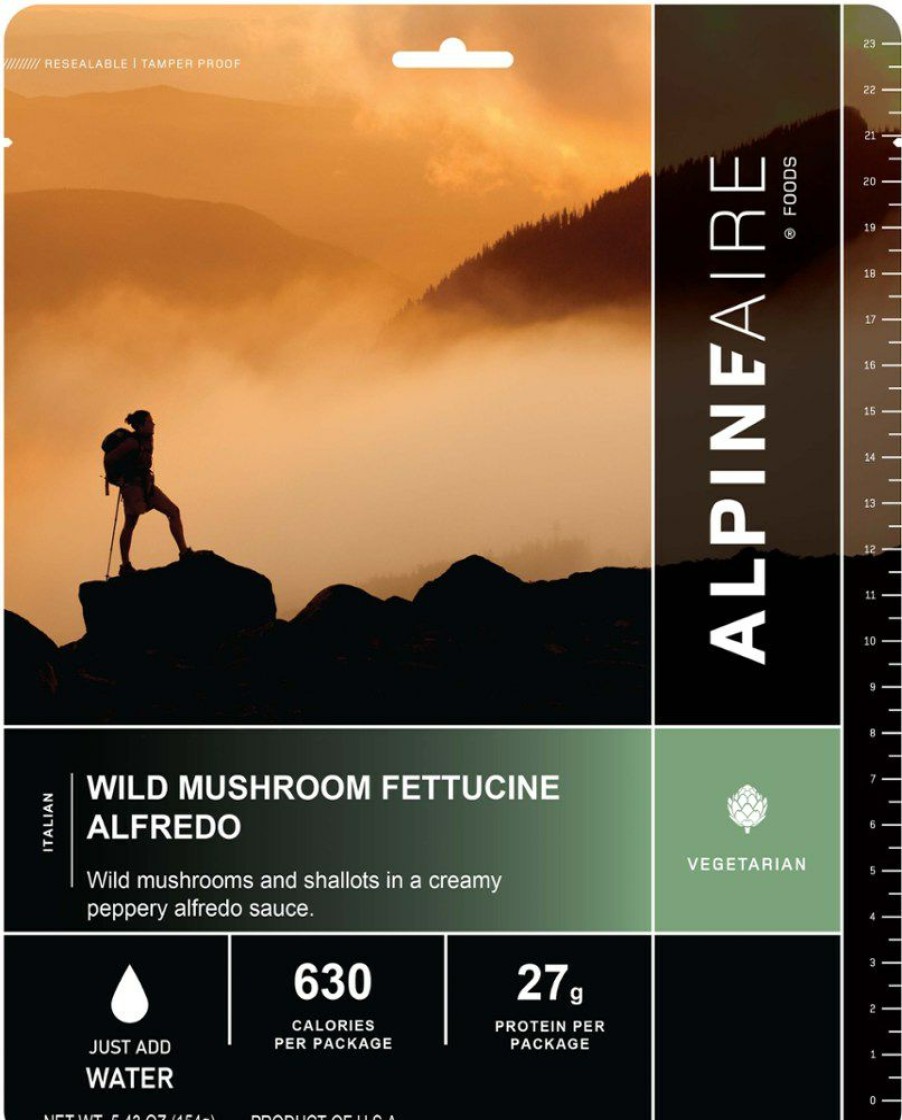 Camping And Hiking * | Alpineaire Foods Wild Mushroom Fettuccine Alfredo 1 Serving