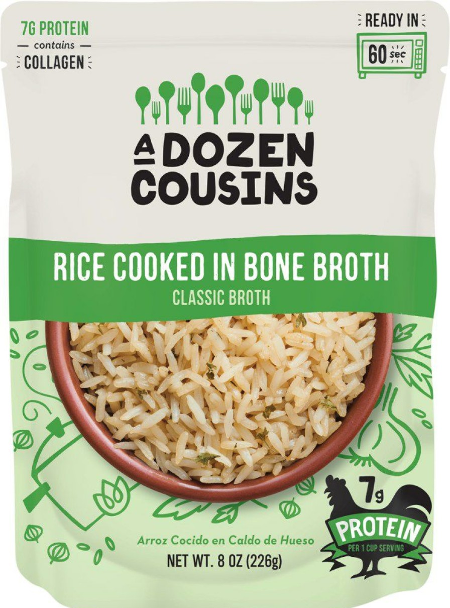 Camping And Hiking * | A Dozen Cousins Rice Cooked In Bone Broth 1 Serving