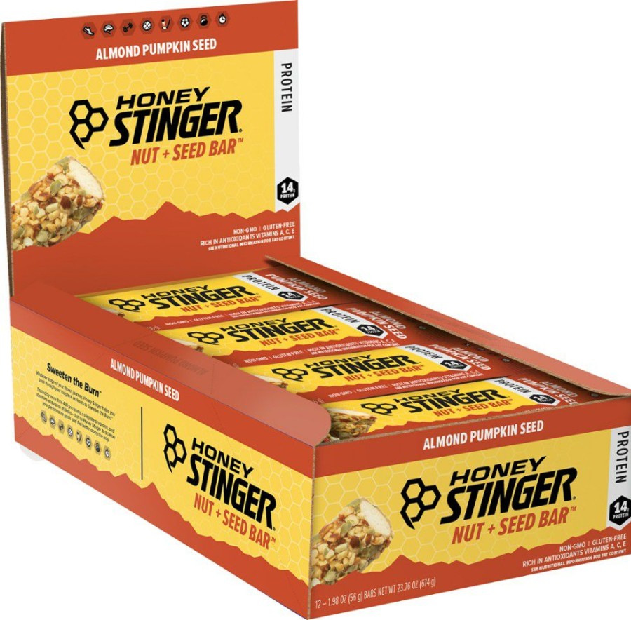 Camping And Hiking * | Honey Stinger Protein Nut + Seed Bar