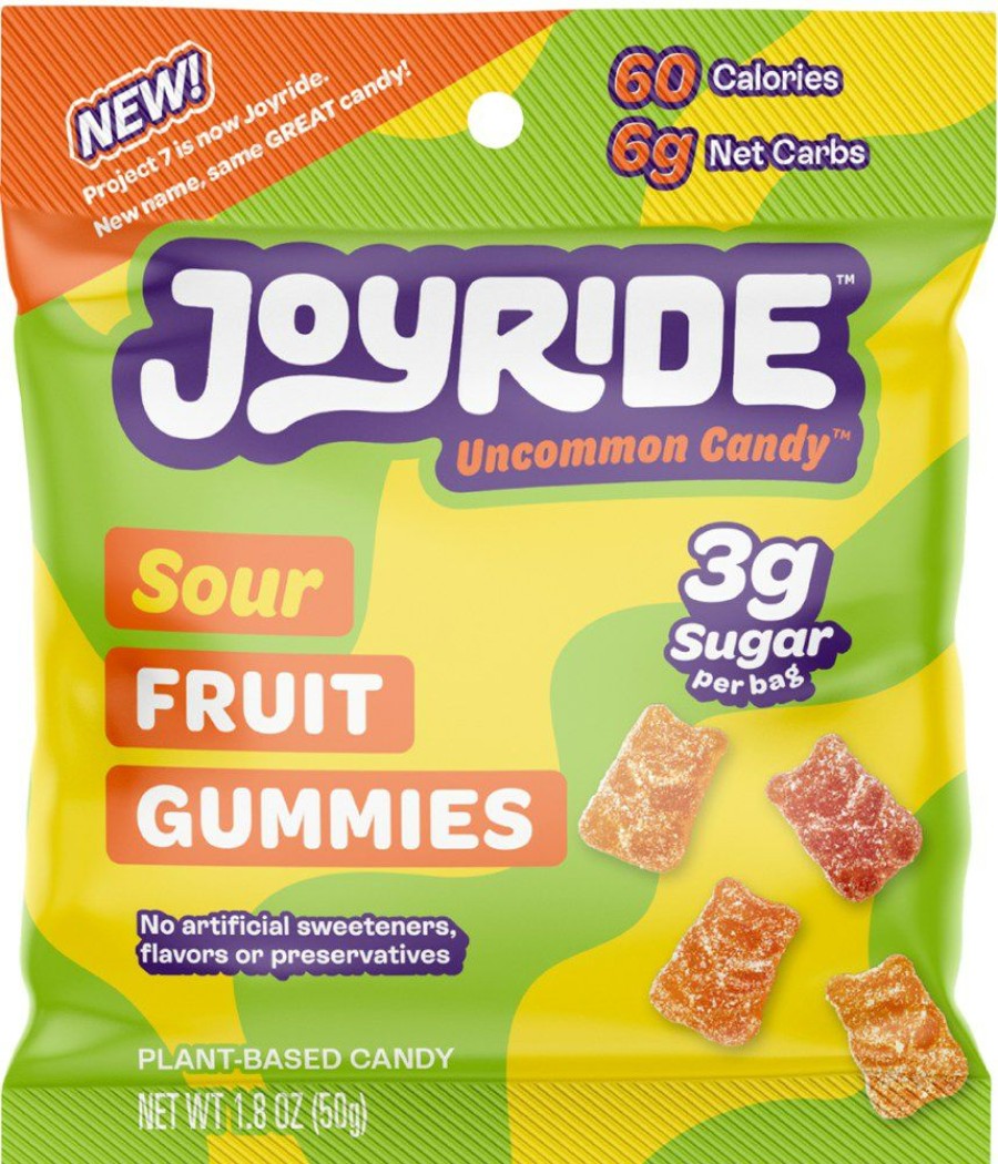 Camping And Hiking * | Joyride Low Sugar Sour Fruit Gummies 1.8 Oz. Assorted