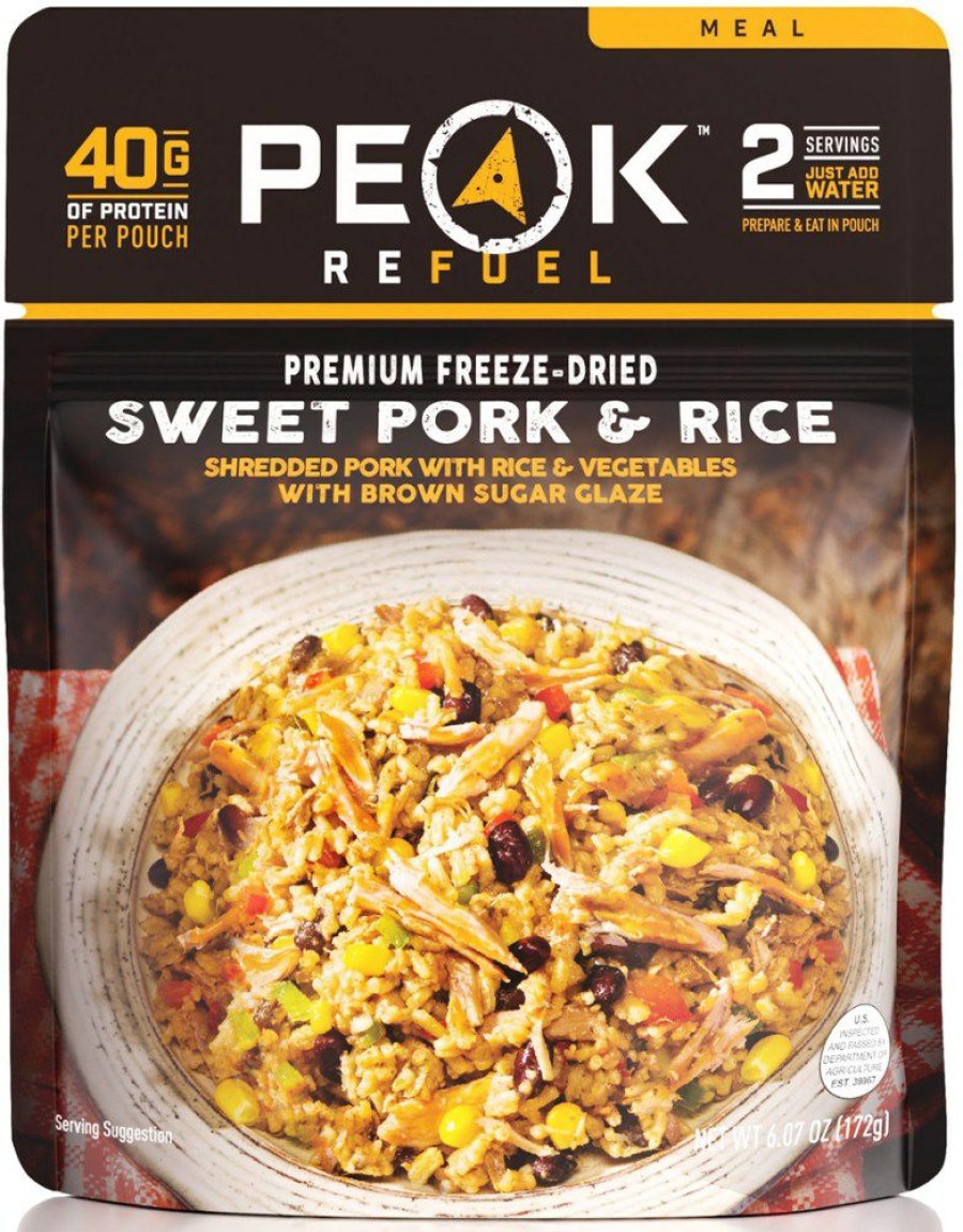 Camping And Hiking * | Peak Refuel Sweet Pork And Rice 2 Servings