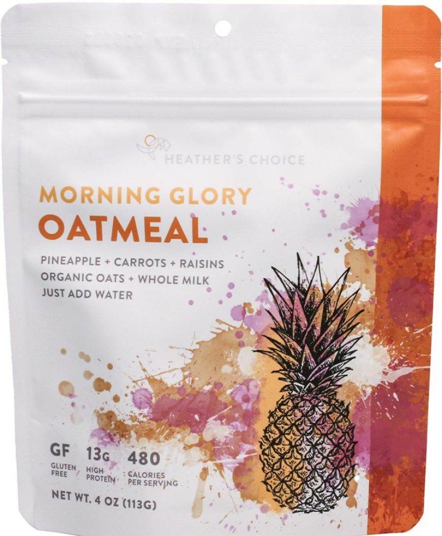 Camping And Hiking * | Heather'S Choice Morning Glory Oatmeal 1 Serving None