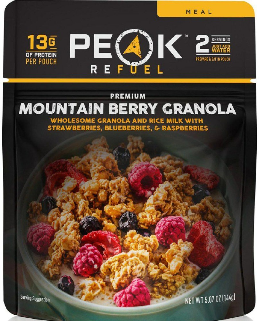 Camping And Hiking * | Peak Refuel Mountain Berry Granola 2 Servings