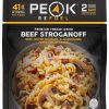 Camping And Hiking * | Peak Refuel Beef Stroganoff 2 Servings