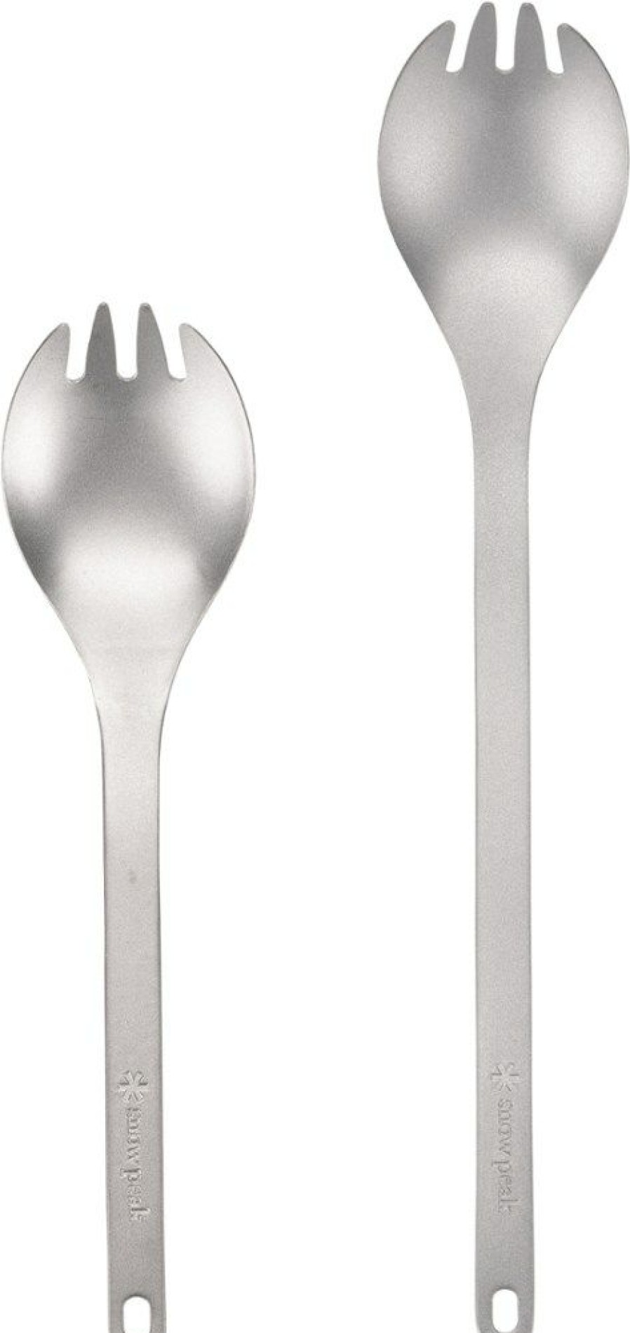 Camping And Hiking * | Snow Peak Spork Long Titanium