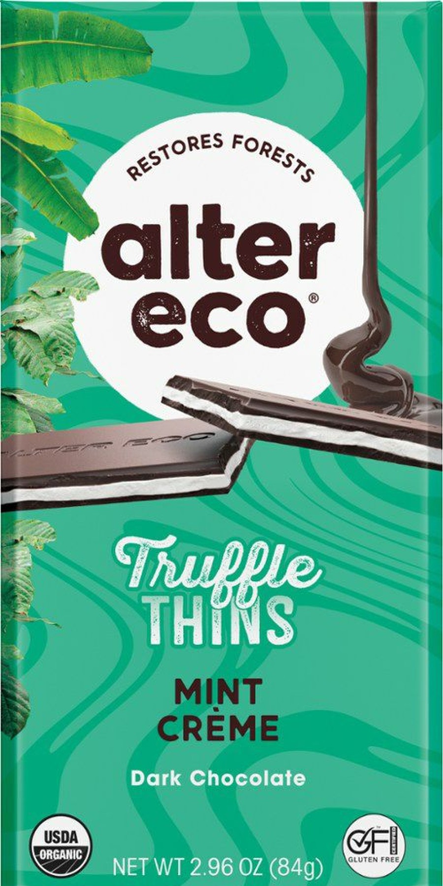 Camping And Hiking * | Alter Eco Dark Chocolate Truffle Thins