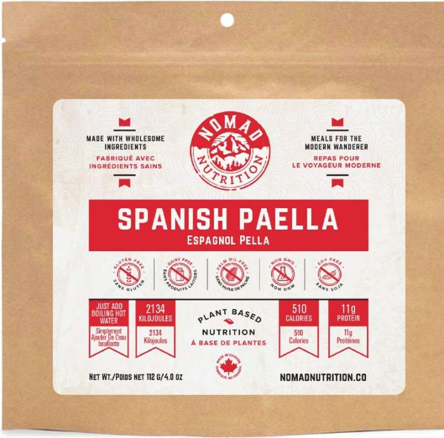 Camping And Hiking * | Nomad Nutrition Spanish Paella 1 Serving None