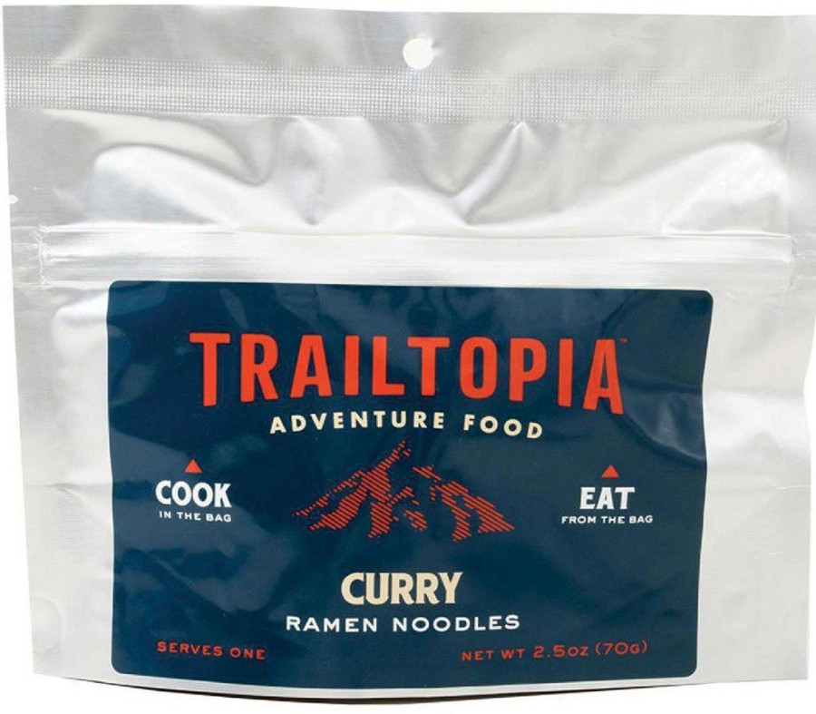 Camping And Hiking * | Trailtopia Curry Ramen Noodles 1 Serving None