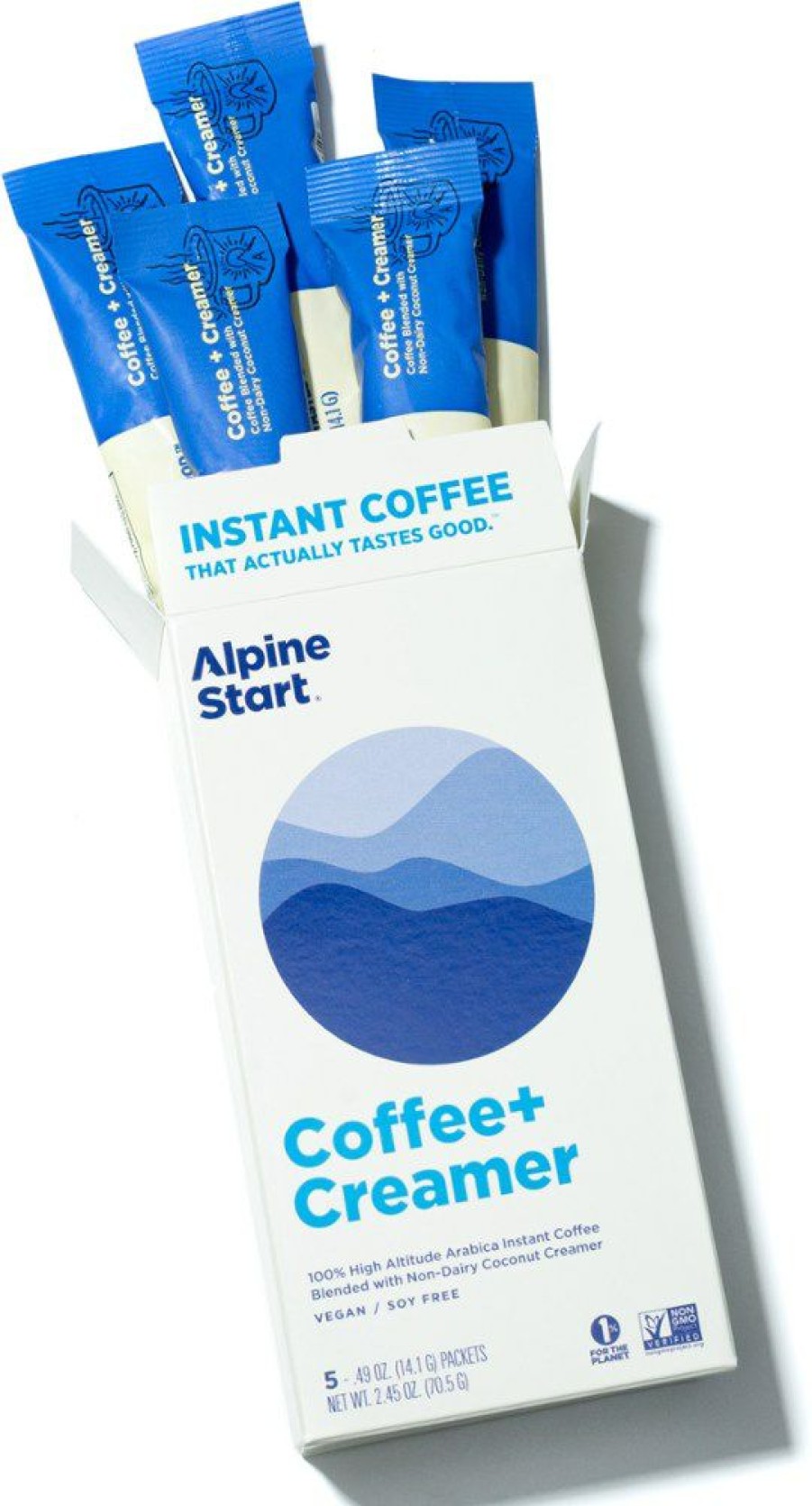 Camping And Hiking * | Alpine Start Instant Creamer Latte Package Of 5 Coconut