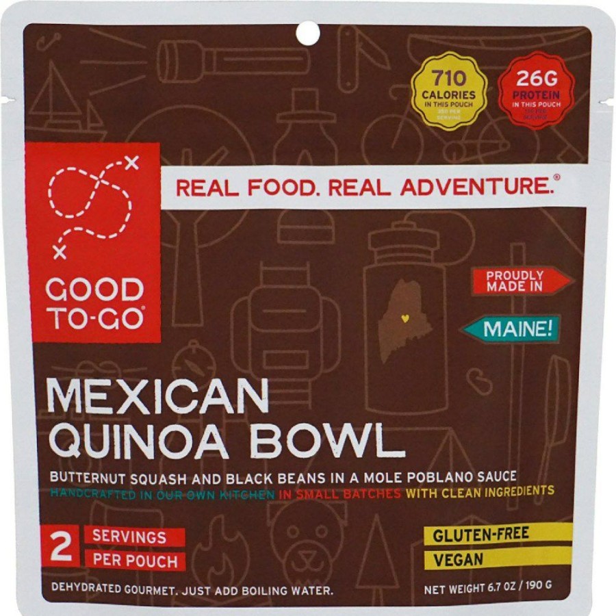 Camping And Hiking * | Good To-Go Mexican Quinoa Bowl 2 Servings None