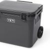 Camping And Hiking * | Yeti Roadie 60 Wheeled Cooler Charcoal